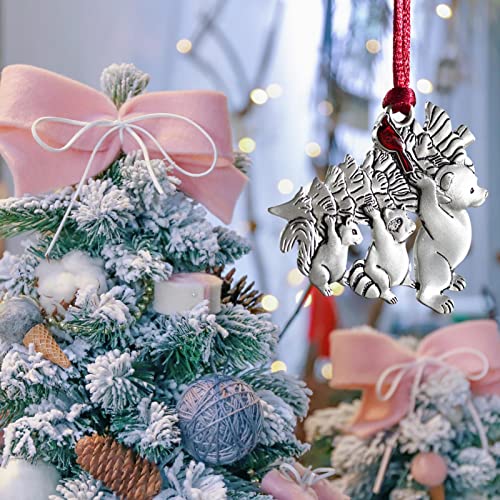 A/M Decoración del árbol de Navidad, Decoraciones interesantes para el hogar, liquidación de Venta de Adornos navideños, Adorno Surtido de árbol Colgante para Ventana de Puerta de Pared