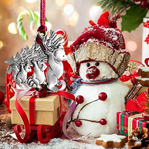 A/M Decoración del árbol de Navidad, Decoraciones interesantes para el hogar, liquidación de Venta de Adornos navideños, Adorno Surtido de árbol Colgante para Ventana de Puerta de Pared