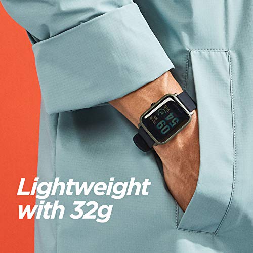 Amazfit Bip Smartwatch, Unisex Adulto, White, Talla Única