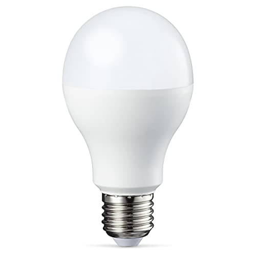 Amazon Basics - Bombilla de luz puntual GU10 tipo LED, 3 W (equivalente a 35 W), blanco cálido, no regulable, paquete de 10