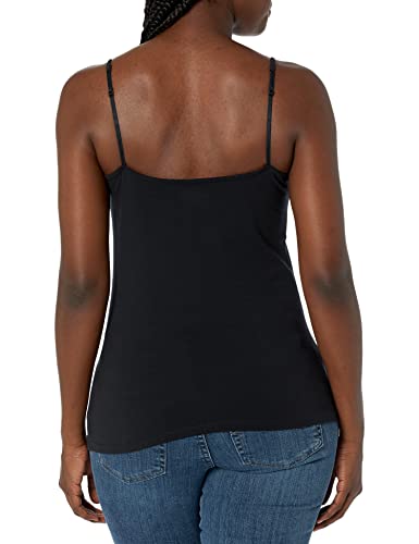 Amazon Essentials 4-Pack Camisole tank-top-and-cami-shirts, Beige/White/Black, US L (EU L - XL)