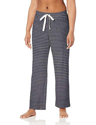 Amazon Essentials - Pantalón - para mujer azul Marino Raya XL