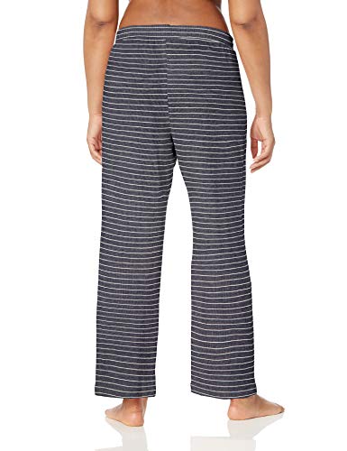 Amazon Essentials - Pantalón - para mujer azul Marino Raya XL