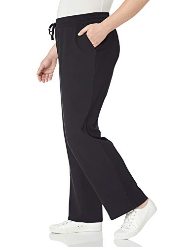 Amazon Essentials Pantalones de Felpa Francesa, Talla Grande athletic-pants, Negro, 5X