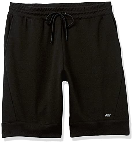 Amazon Essentials Tech Fleece 9" Short Workout-and-Training-Shorts, Negro, US (EU XS)