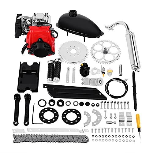 Ambienceo 49 cc 4 del Ciclo de pedal Gasolina Gas motor Kit Motor bicicleta Plug-It para herramientas para Motorizado bicicleta