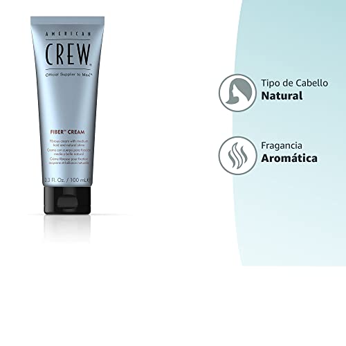 American Crew Fiber Crema Fibrosa (Fijación Media) 100 ml