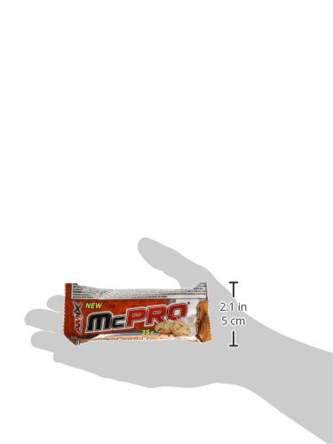 AMIX - Barritas de Proteína McPro - 24 x 35 g - Aumenta la Energía y Conserva la Masa Muscular - Snack Saludable con Alto Contenido en Proteínas - Sabor Galleta y Crema