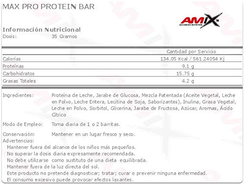 AMIX BARRITAS MCPRO 24X35G de COOKIES