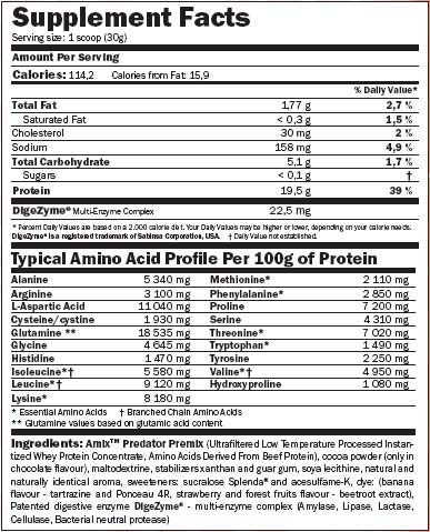 AMIX PREDATOR (4 kg) - COOKIES