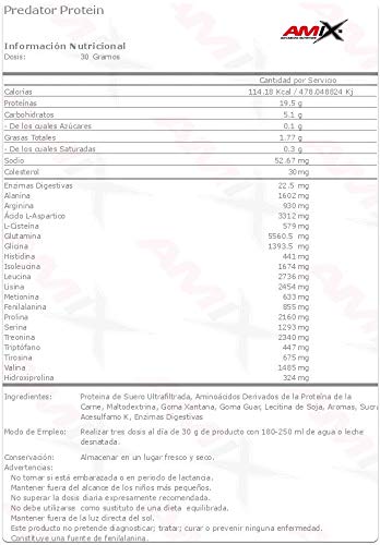 AMIX Predator Protein 2KG Fresa + Carnitina