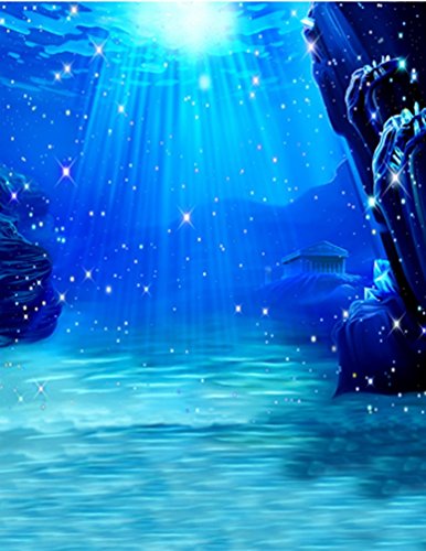 A.Monamour Mar Profundo Océano Azul El Mundo Submarino Vida Marina Tema Fotografía Fondos Accesorios De Estudio