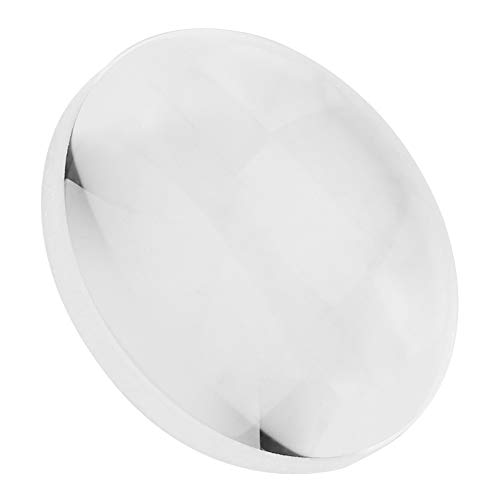 AMONIDA 【Venta del día de la Madre】 Lente Convexa de Vidrio óptico, Vidrio K9 Lente Convexa Convexa de Vidrio óptico Lente biconvexa, para Regalo Educativo, Maestro, Estudiante