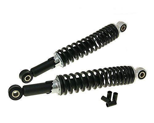 Amortiguador universal para ciclomotor o scooter, 320 mm, color negro
