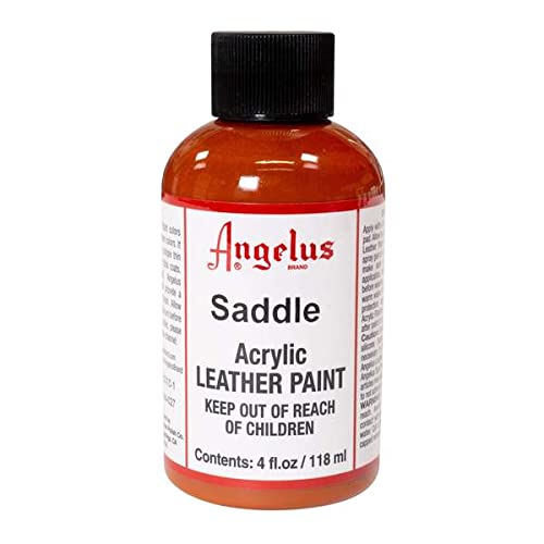 Angelus Leather Paint 4 Oz Saddle