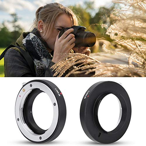 Anillo Adaptador M-M4/3, Anillo Adaptador de Montaje de Lente de Enfoque Manual de aleación para Leica M Lente de Montaje para Adaptarse a cámara M4/3