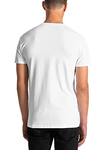 Antony Morato MMKS01826-FA120001-1000 Camiseta, Bianco, XXL para Hombre