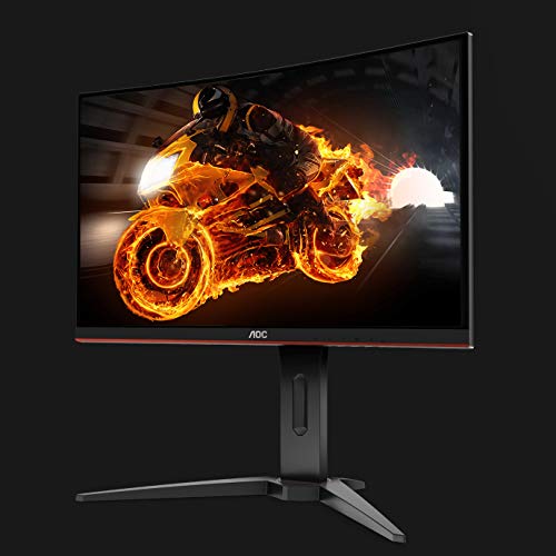 AOC Monitor C24G1- 24" Curved 1500R Full HD, 144Hz, 1Ms, VA, FreeSync Premium, 1920x1080, 250 cd/m, D-SUB, HDMI 2x1.4, Displayport 1x1.2