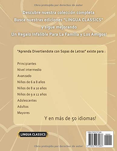 APRENDER EL CHINO DIVIRTIÉNDOSE CON SOPAS DE LETRAS - PARA MAYORES - Descubre Cómo Mejorar tu Vocabulario con 2000 Palabras Escondidas y Practica en ... de Aprendizaje y Folleto de Actividades