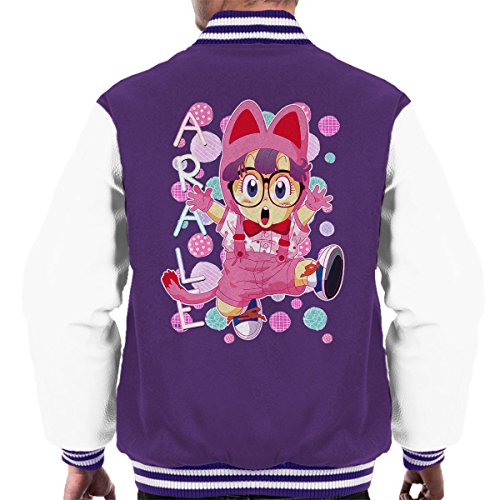 Arale Norimaki Cat Maglia Dr Slump Men's Varsity Jacket