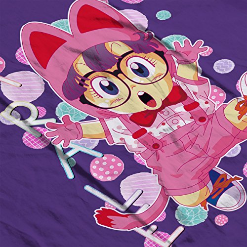 Arale Norimaki Cat Maglia Dr Slump Men's Varsity Jacket