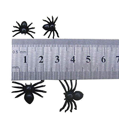 Araña Gigante 50 unids Errores Realistas de Plástico Falso Araña Cucarachas Gusanos de Halloween Broma Divertida Broma Party Favor Víspera de Todos los Santos Decoración Apoyos