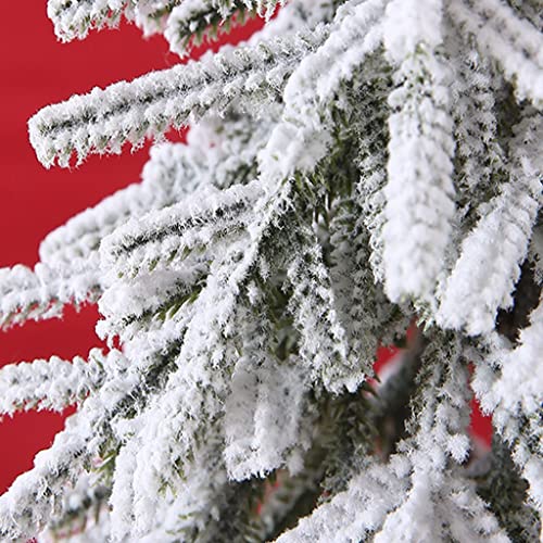 Árboles de navidad Artificial Pequeña nieve cayendo flocado árbol de navidad 25 cm / 55 cm escritorio mini árbol de navidad for navidad estacional estacional decoración interior Decoracion Navideña