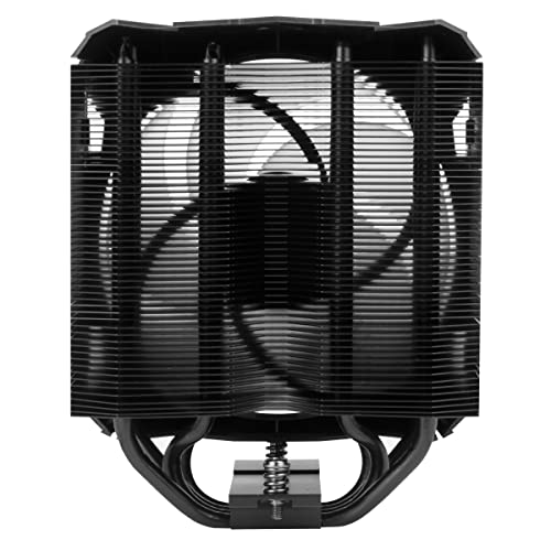 ARCTIC Freezer i35 A-RGB - Disipador de CPU de Torre única específico para Intel con A-RGB, Ventilador P de 120 mm con presión optimizada, 200-1700 RPM, 4 heatpipes, Incl. Pasta térmica MX-5 - Negro