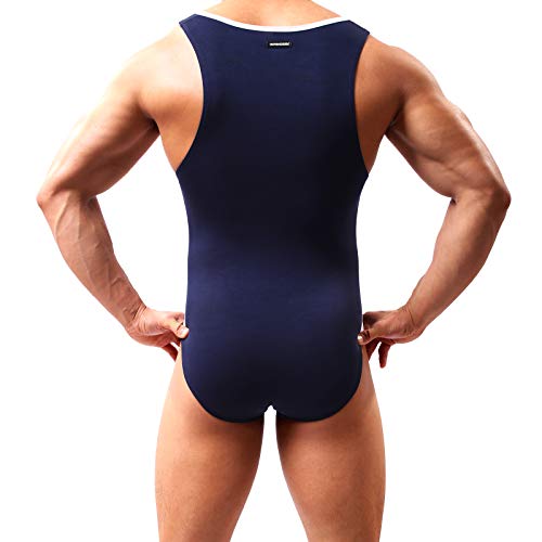 Arjen Kroos Body para Hombre Bodysuit Deportiva Leotardo Ropa Interior Sexy Deportivo de Hombre para Gimnasia Danza Bañador Bodies Elásticos