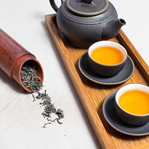 Aromas de Té - Té Negro Lapsang Souchong Ahumado con Madera de Pino Artesanal en Bolsa de 75 g - Sin Gluten - Origen Chino - Propiedades Adelgazantes - Infusiones Naturales