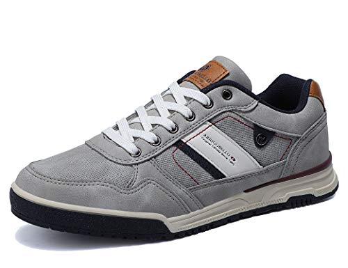 ARRIGO BELLO Zapatillas Hombre Zapatos de Casual Sneakers Vestir Deportivas Confort Jogging Transpirables Sneaker Talla 41-46(CZ Gris, 41)