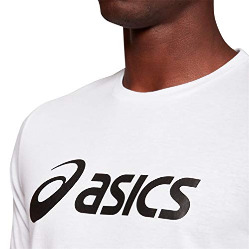 ASICS 2033a085-100_l Camiseta, Blanco, Hombre