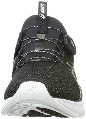 Asics Dynamis, Zapatillas de Entrenamiento Mujer, Multicolor (Carbon/Black/White), 37 EU