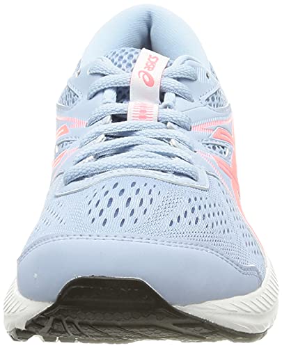 Asics Gel-Contend 7, Zapatillas para Correr Mujer, Mist/Blazing Coral, 39 EU