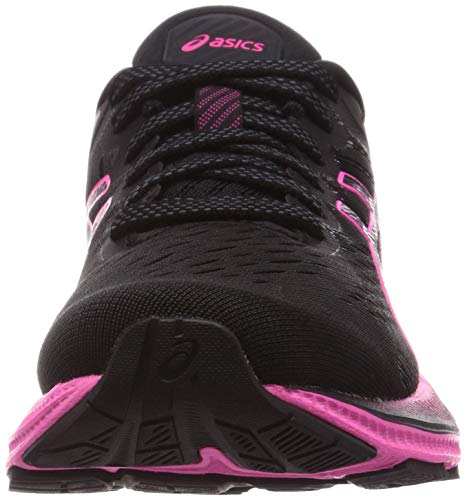 Asics Gel-Kayano 27, Sneaker Mujer, Black/Pink GLO, 37 EU