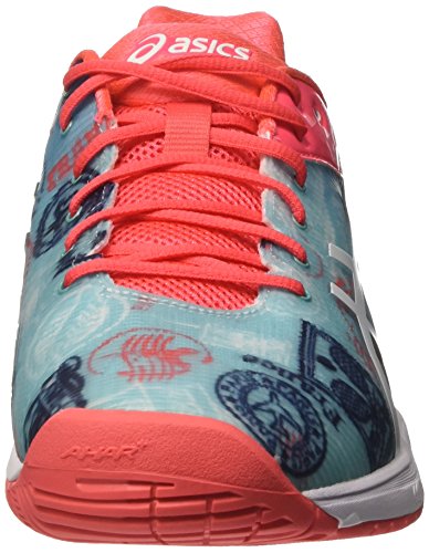 Asics Gel-Solution Speed 3 L.e. Paris, Zapatillas de Deporte Mujer, Multicolor (Diva Blue/White/Dive Pink), 36 EU