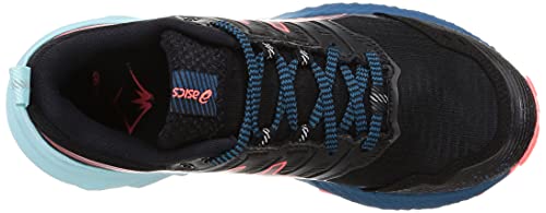 ASICS Gel Truco 9, Zapatillas de Running Mujer, Black Blazing Coral, 42 EU