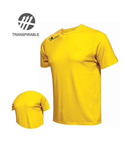 Asioka 130/16 Camiseta Deportiva, Unisex Adulto, Amarillo, XL