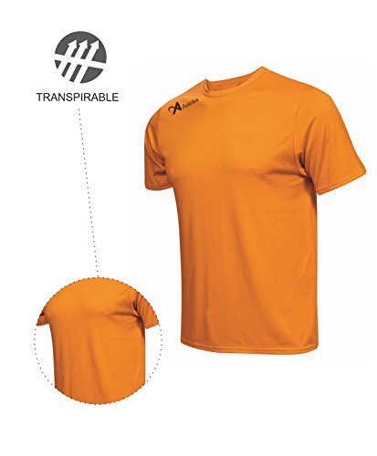 Asioka 130/16 Camiseta Deportiva, Unisex Adulto, Naranja, XXL