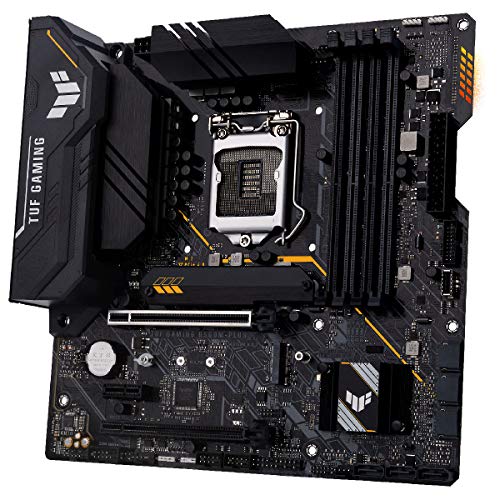 ASUS TUF Gaming B560M-PLUS - Placa Base Micro ATX (Intel B560 LGA 1200 con VRM de 8+1 Fases, PCIe 4.0, M.2 Gen 4, 2.5 GB Ethernet, USB 3.2 Gen 1 Tipo C, Tipo-C Frontal, Thunderbolt 4)