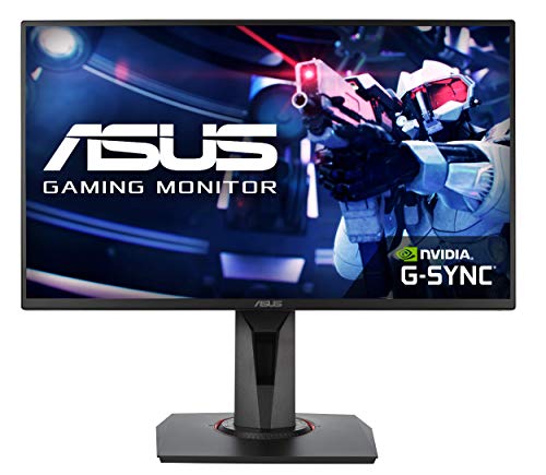 ASUS VG258QR - Monitor gaming Esports de 25" FHD (1920x1080, 0.5 ms, 165 Hz, DP, HDMI, DVI-D, FreeSync) Negro