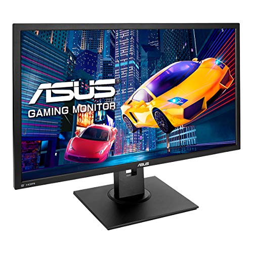 ASUS VP28UQGL - Monitor de Gaming 28" | 60 Hz (3840x2160, No Webcam, No Ajustable en Altura, Adaptive-Sync/FreeSync, Antiparpadeo, Filtro de luz Azul, Diseño ergonómico), Negro