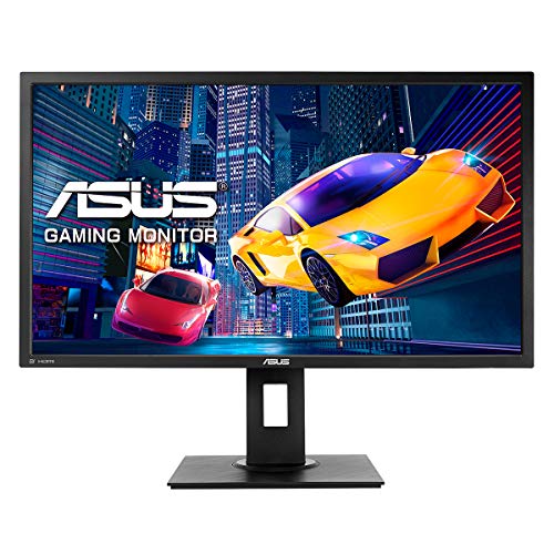 ASUS VP28UQGL - Monitor de Gaming 28" | 60 Hz (3840x2160, No Webcam, No Ajustable en Altura, Adaptive-Sync/FreeSync, Antiparpadeo, Filtro de luz Azul, Diseño ergonómico), Negro