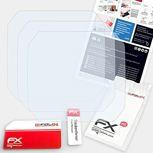 atFoliX Lámina Protectora de Pantalla Compatible con Casio AE-1200WHD-1AVEF Película Protectora, Ultra Transparente FX Lámina Protectora (3X)