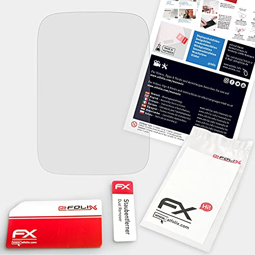 atFoliX Lámina Protectora de plástico Cristal Compatible con Polar M450 Película Vidrio, 9H Hybrid-Glass FX Protector Pantalla Vidrio Templado de plástico