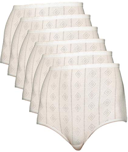 AVET - 23190 Braga Mujer CLÁSICA Calada Color: Blanco Talla: 52