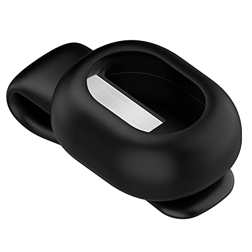 AWADUO Carcasa de silicona para Garmin 010-12520-00 Running Dynamics Pod color negro, funda protectora de silicona para Garmin 010-12520-00 Running Dynamics Pod, suave y duradero