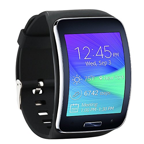 Baaletc - Pulsera de repuesto para Samsung Galaxy Gear S R750 con hebilla segura