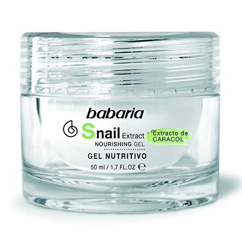 BABARIA Gel Nutritivo Extracto De Caracol Nutritivo, Blanco, 50 Mililitro