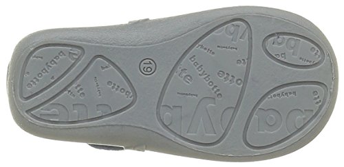 Babybotte Manitou - Zapatillas para niño, Azul (Azul 724 Azul Gris Super Héroes), 26 EU